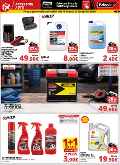 Anteprima del volantino Brico io volantino Grande Apertura a Diano Castello valido a partire dal 19.03.2026 | Pagina: 14 | Prodotti: Detergente, Compressore, Polo, Batteria