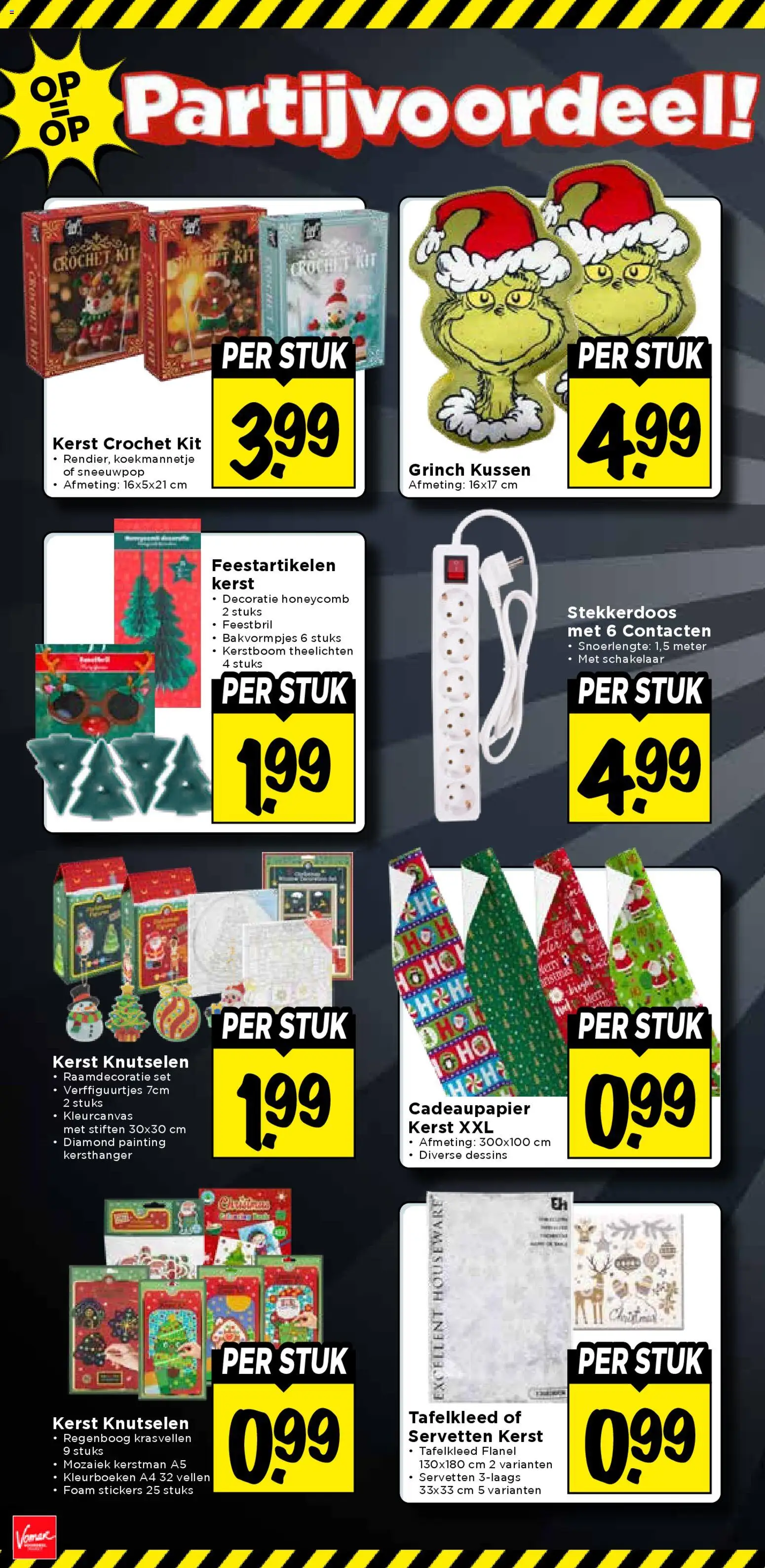 {H1} | Pagina: 38 | Producten: Feestartikelen, Kussen, Stickers