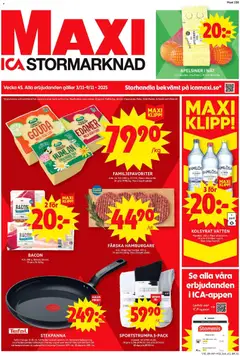 ICA Maxi - Kävlinge - Förhandsvisning av reklamblad från butik ICA Maxi aktuell från 03.11.2025
