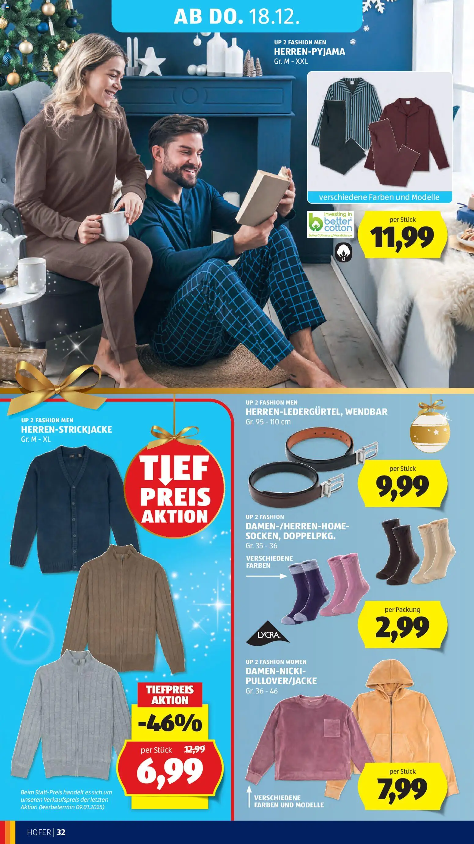 Hofer AT akciós ujság - amely érvényes a következő dátumtól: 12.12.2025 | Oldal: 44