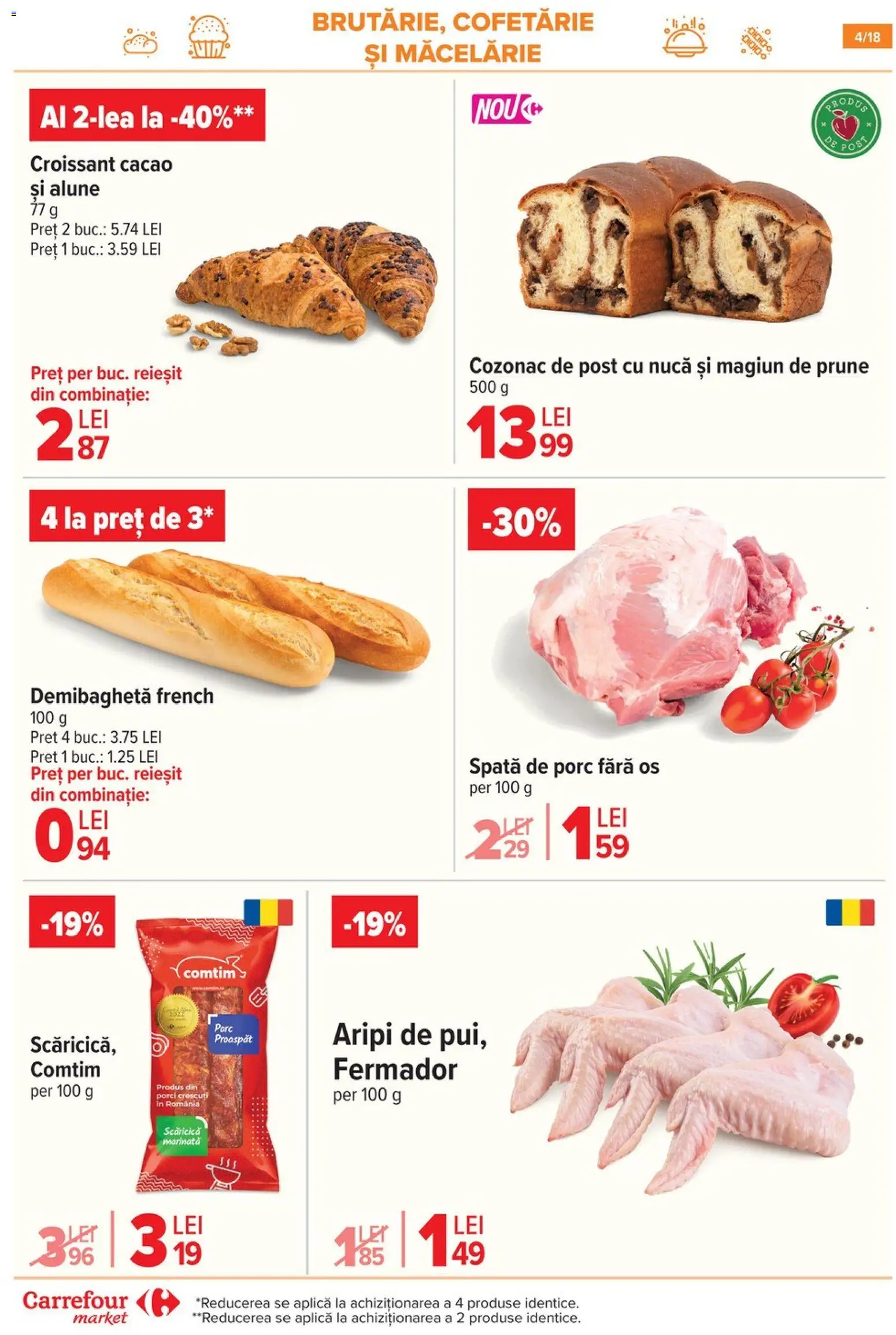 Noul catalog Carrefour – valabil de la 12.11.2025 | Pagină: 4 | Produse: Alune, Prune, Cacao