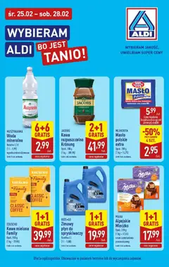 Pogląd oferty "Aldi Gazetka - Od środy" - ważna od 25.02.2026