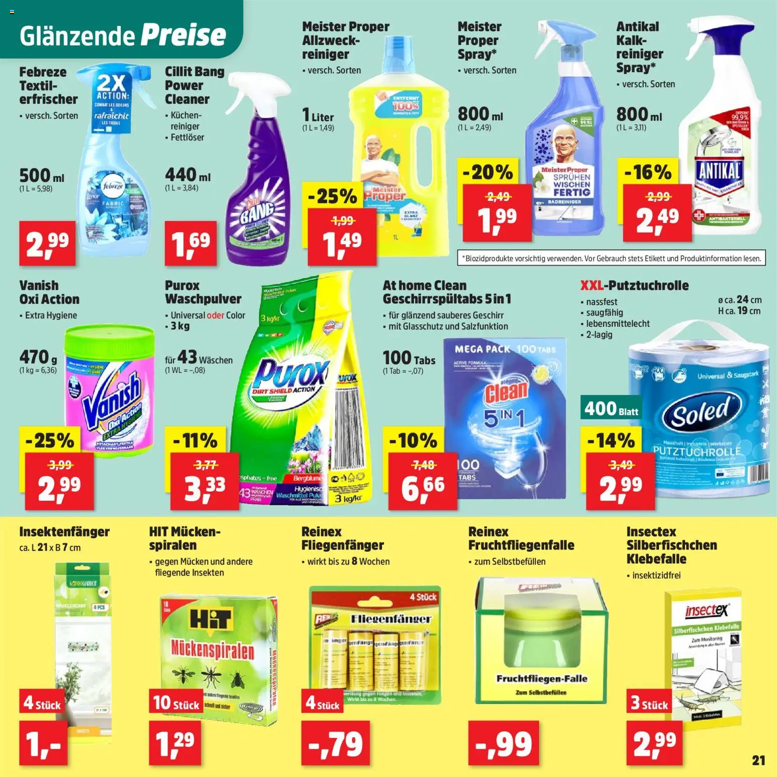 Thomas Philipps Prospekt – gültig ab 27.04.2026 | Seite: 25 | Produkte: Waschpulver, Waschmittel, Kuchen