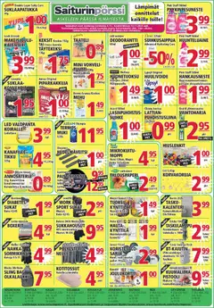 Saiturinpörssi-mainoslehti voimassa 06.11.2025 alkaen