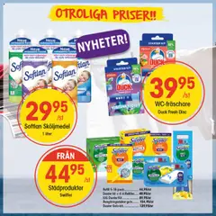 EKO - erbjudanden - Förhandsvisning av reklamblad från butik EKO aktuell från 20.10.2025 | Sida: 5 | Produkter: Sköljmedel, Rengöringsdukar