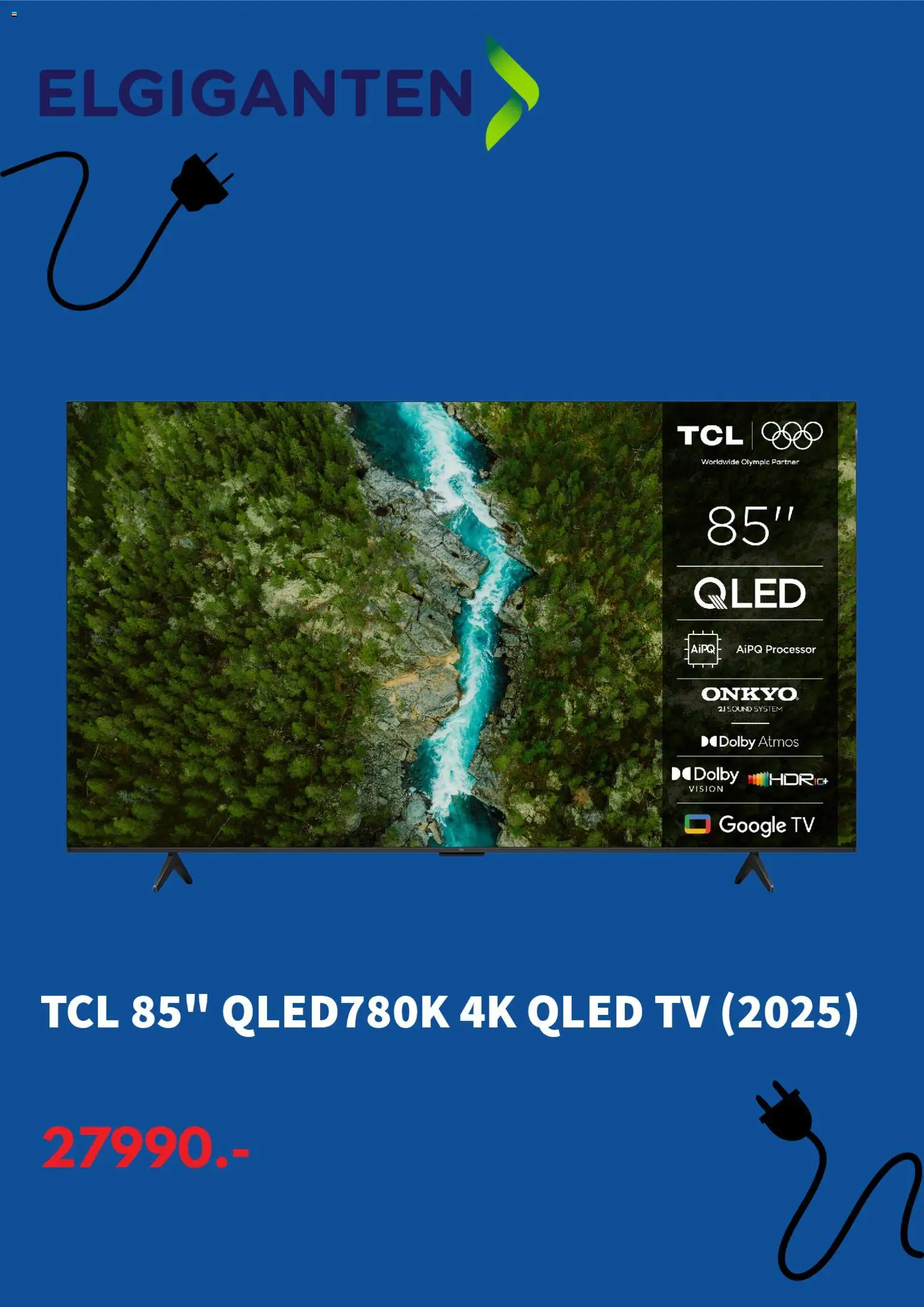 Elgiganten reklamblad aktuell från 13.11.2025 | Sida: 7 | Produkter: Qled tv, Tv