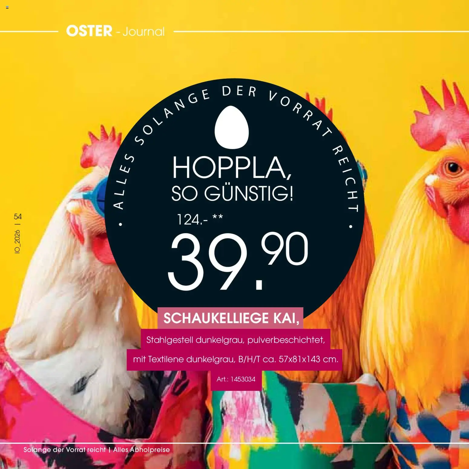 Zurbrüggen Oster-Journal – gültig ab 23.03.2026 | Seite: 54