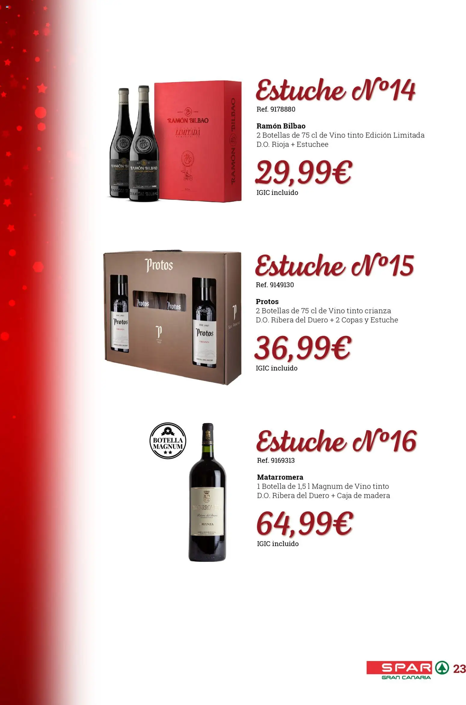 Spar folleto │ válido desde el 31.10.2025 | Página: 23 | Productos: Vino, Caja