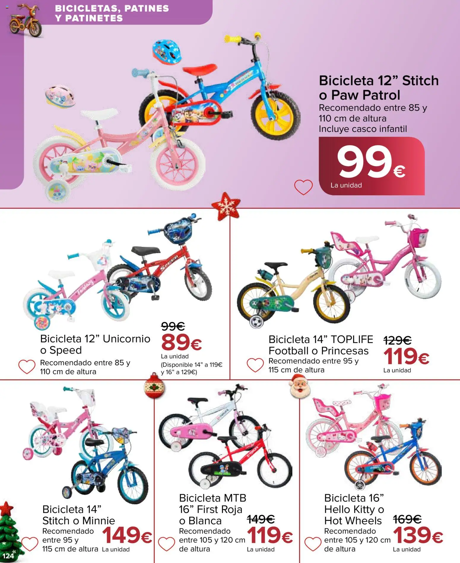 Carrefour Juguetes │ válido desde el 07.11.2025 | Página: 124 | Productos: Bicicleta