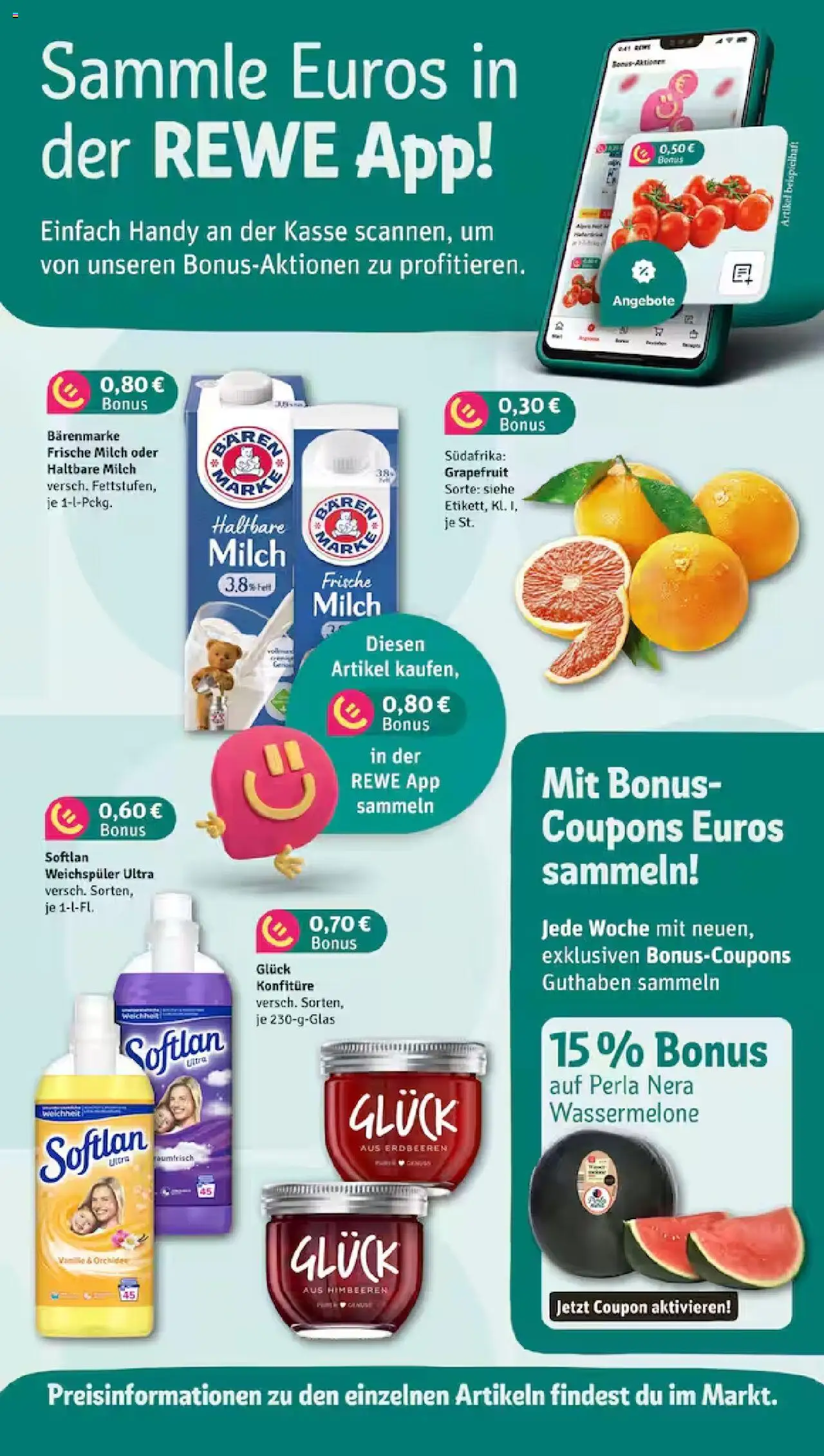 Nahkauf Prospekt 	 - gültig ab dem 18.08.2025 | Seite: 4 | Produkte: Himbeeren, Grapefruit, Wassermelone, Erdbeeren