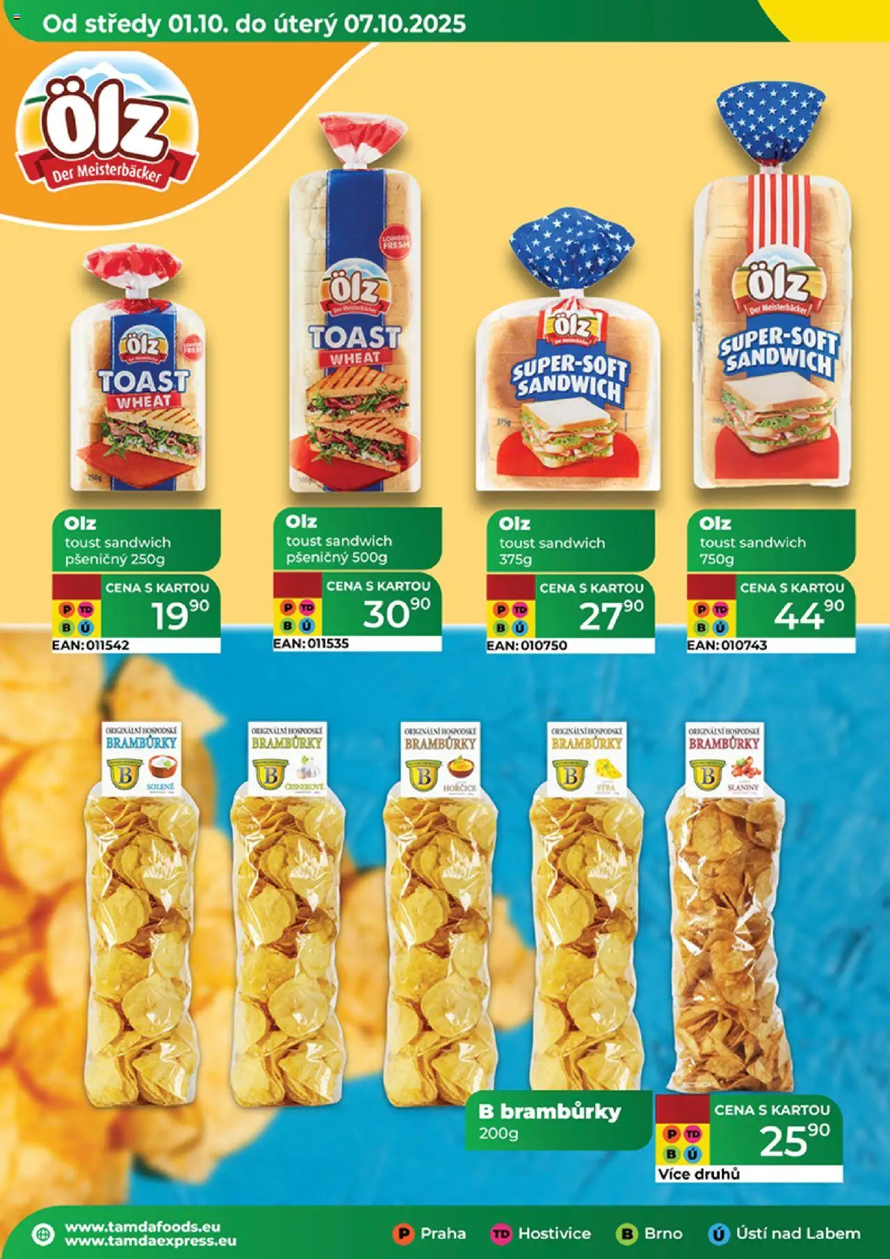 Tamda Foods leták od 01.10.2025 | Strana: 30 | Produkty: Bramburky, Hořčice