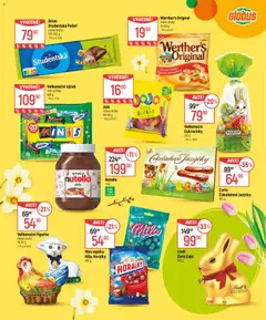 Náhled letáku Globus leták - Velikonoce od 04.03.2026 | Strana: 5 | Produkty: Vajíčka, Globus, Tyčinky, Milk chocolate