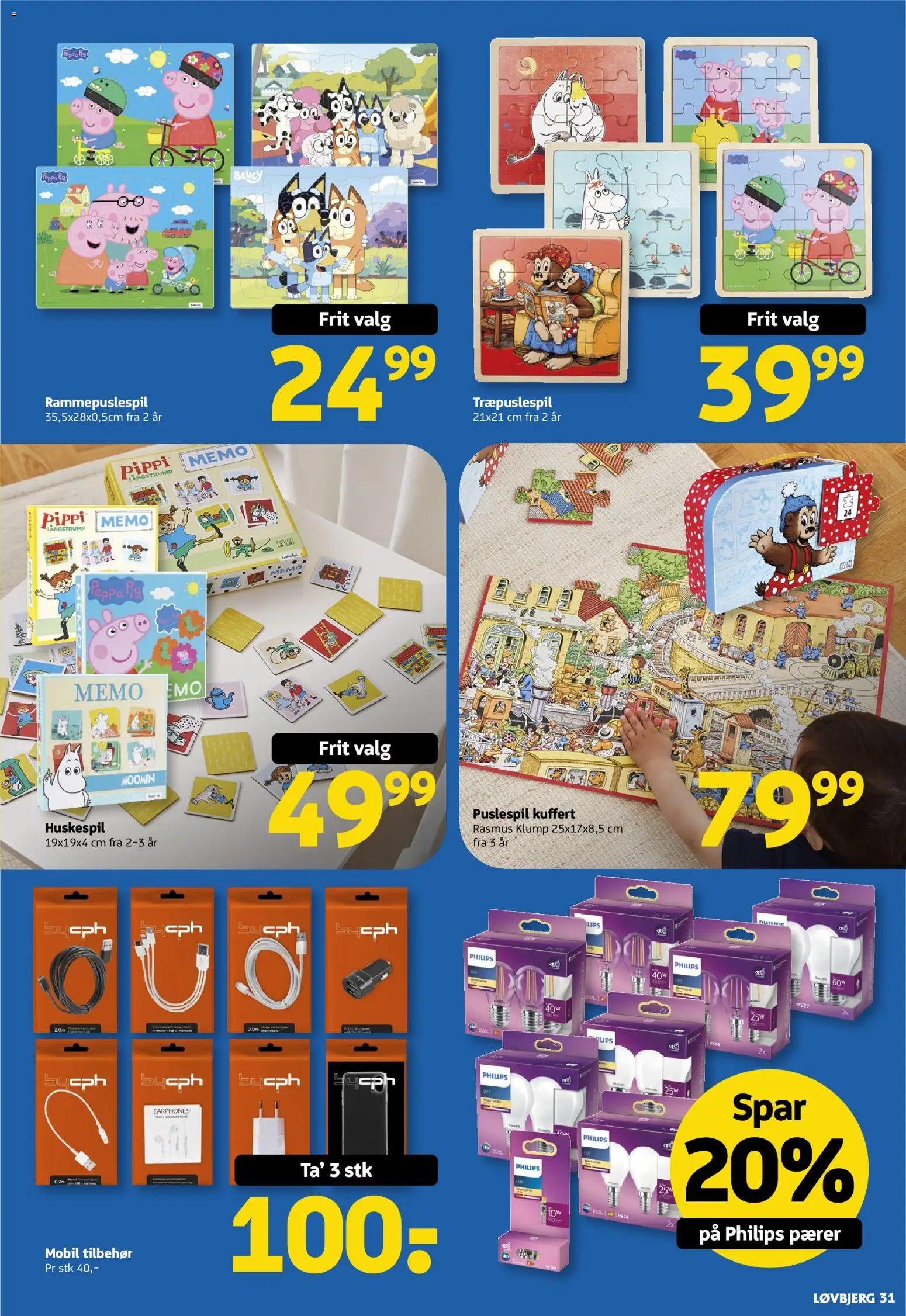 Løvbjerg tilbudsavis – gyldig fra 13.02.2026 | Side: 31 | Produkter: Pærer, Kuffert