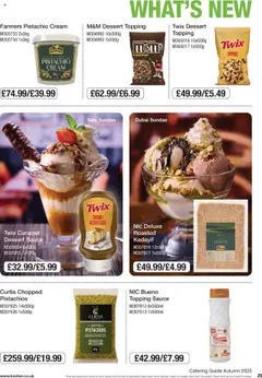 Preview of Booker Wholesale - Autumn News valid from 07.10.2025 | Page: 25 | Products: Sauce, Cream