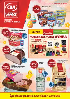 CBA Verex leták platný od 05.03.2026