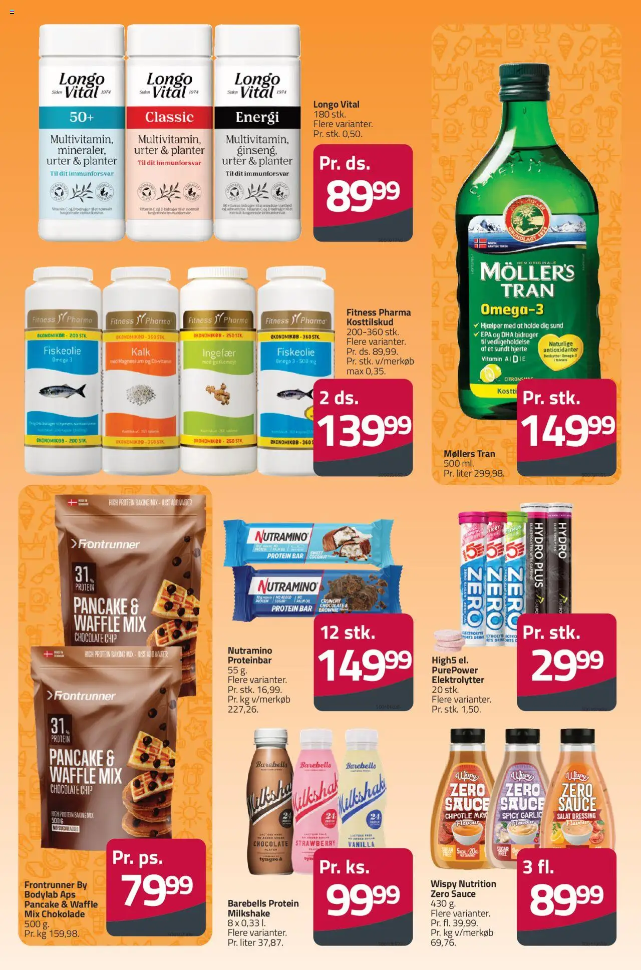 Fleggaard Tilbudsavis gyldig fra 20.08.2025 | Side: 51 | Produkter: Chokolade, Salat, Dressing, Milkshake