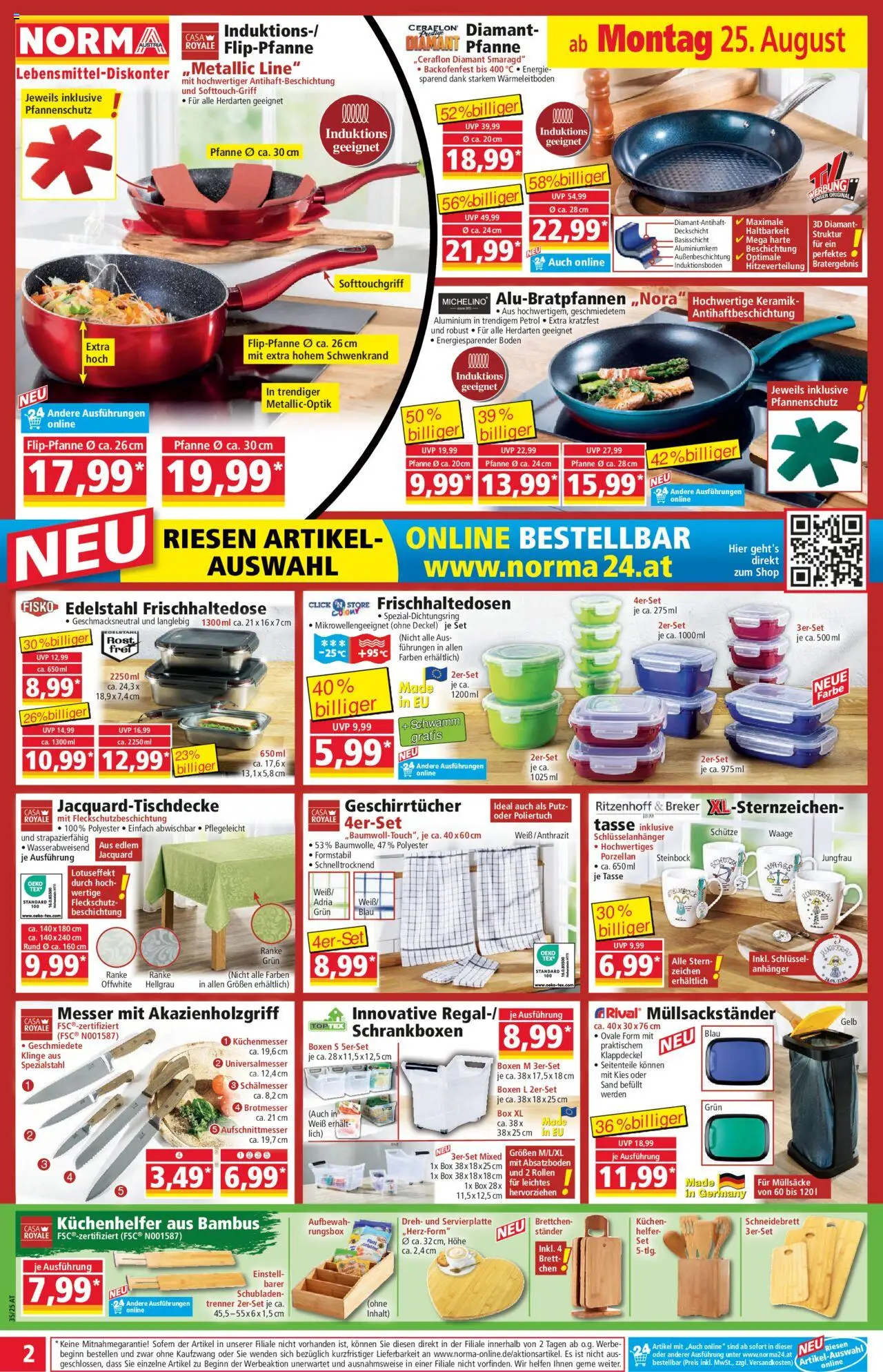 Norma Flugblatt gültig ab 25.08.2025 | Seite: 2 | Produkte: Box