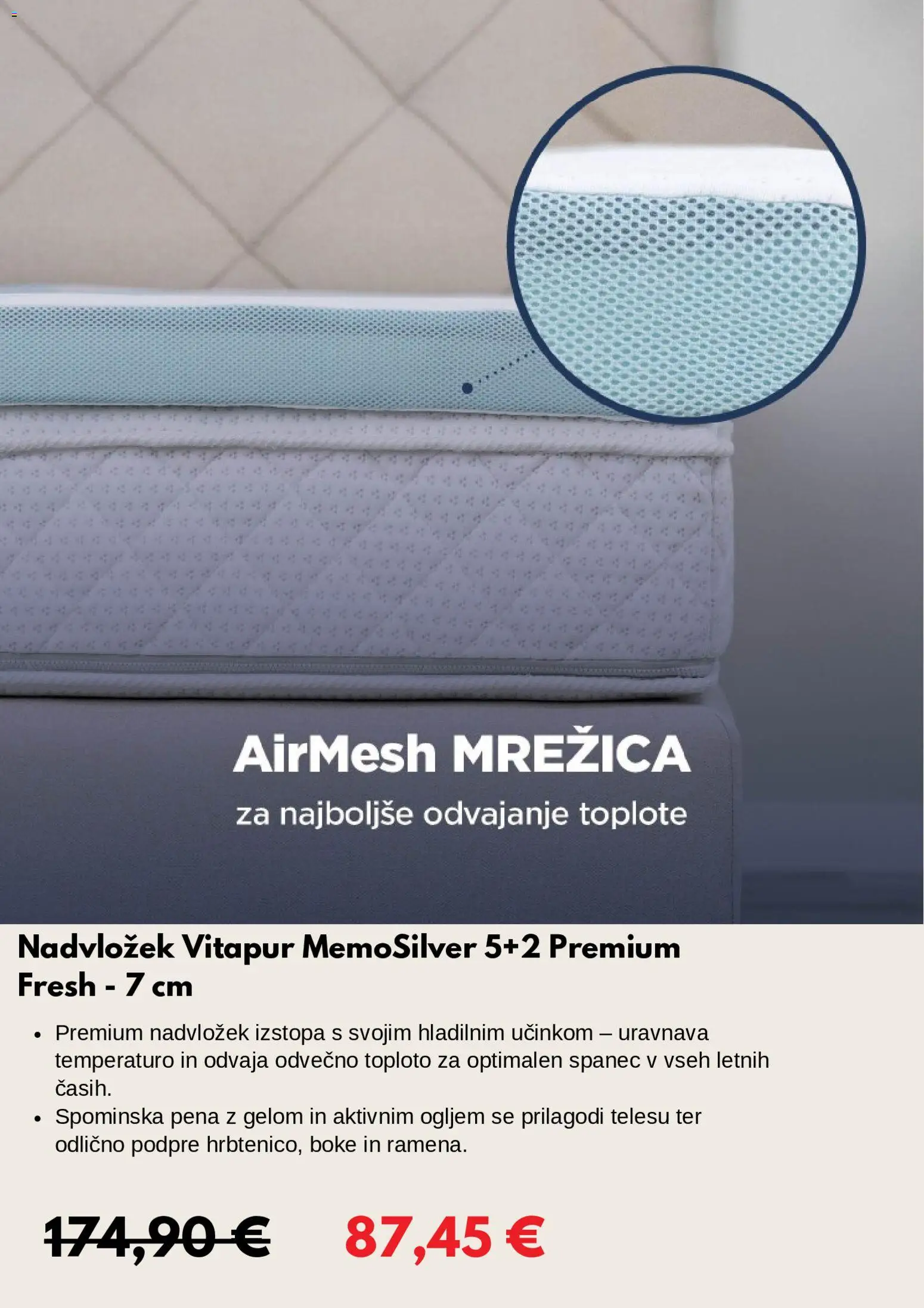 Novi Vitapur katalog ponudbe – veljaven od 04.12.2025 | Stran: 6 | Izdelki: Nadvložek, Mrežica