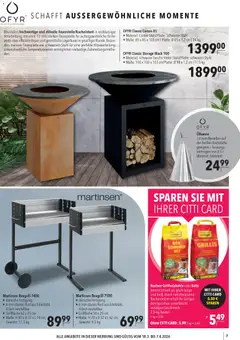 CITTI Markt Grill- und Gartenambiente ab 18.03.2026 gültig | Seite: 7 | Produkte: Gewicht, Kochplatte