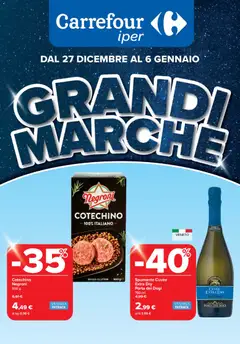 Anteprima del volantino Carrefour Iper Grandi Marche - Collegno catalogo valido a partire dal 27.12.2025