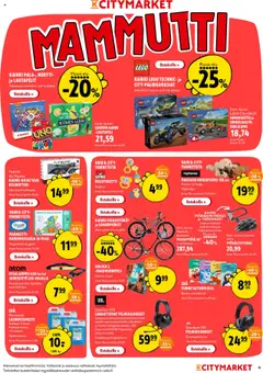 K-Citymarket-mainoslehti voimassa 13.10.2025 alkaen | Sivu: 9 | Tuotteet: Pyöräilykypärä, Magneetti, Lasinpesuneste, Lautapelit