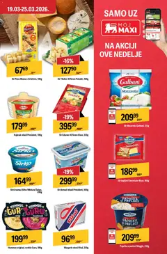 Maxi katalog - pregled Maxi kataloga - važi od 19.03.2026 | Strana: 21