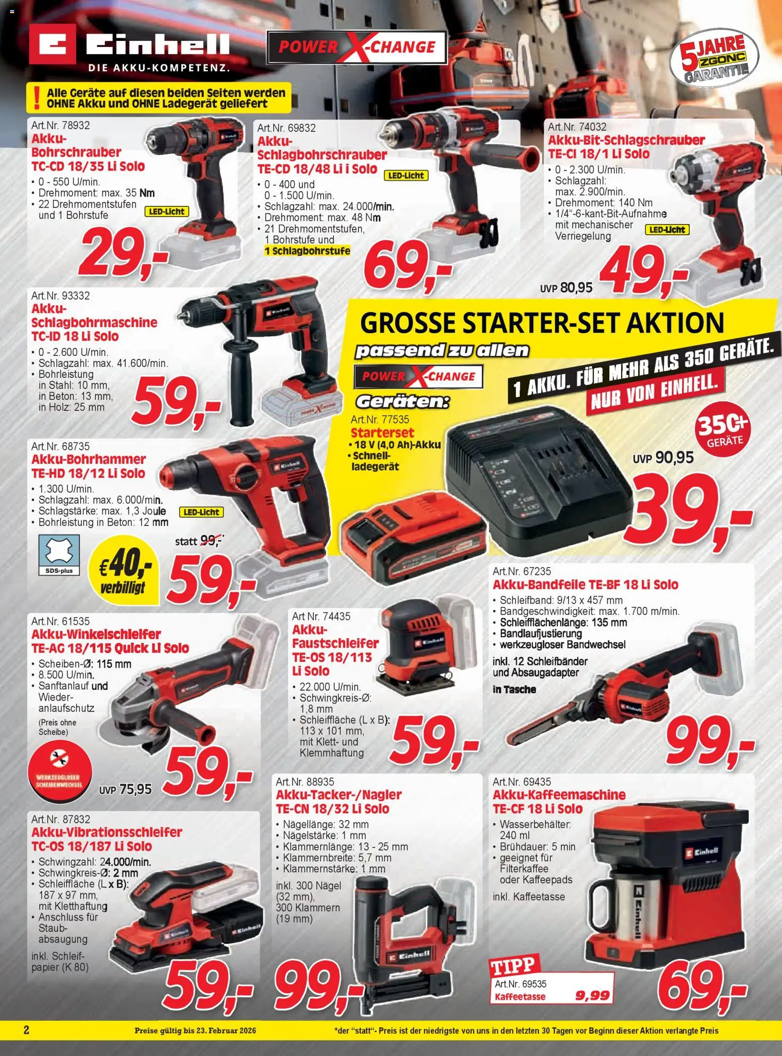 Zgonc Flugblatt Februar I 2026 gültig ab 01.02.2026 | Seite: 2 | Produkte: Tasche