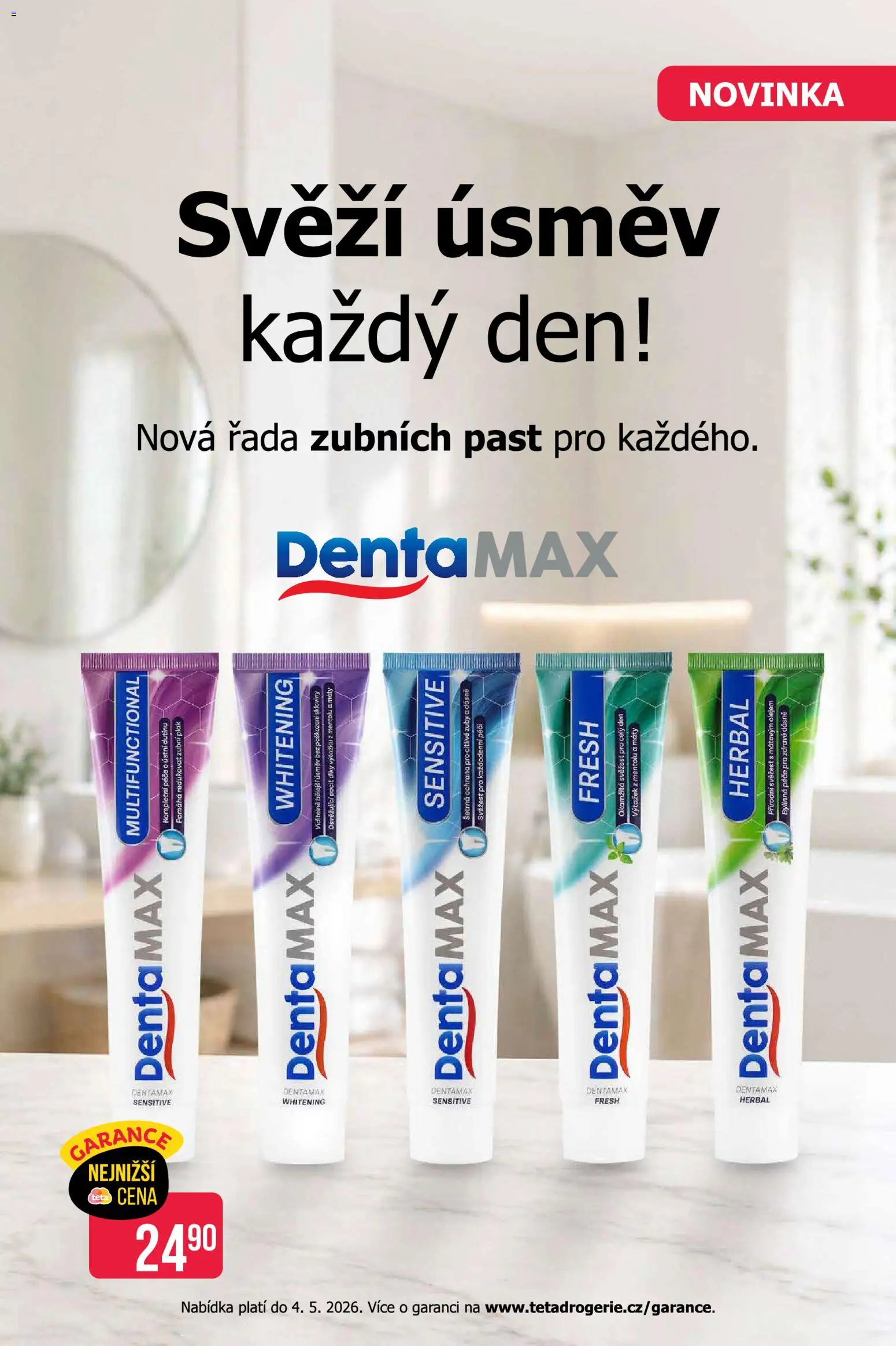 TETA Drogerie leták od 23.04.2026 💥 Nenechte si ujít TOP nabídky! ⭐ | Česko