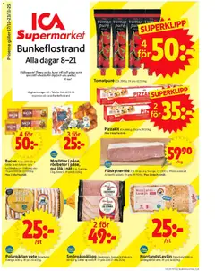 ICA Supermarket - Bunkeflostrand - Förhandsvisning av reklamblad från butik ICA Supermarket aktuell från 17.11.2025