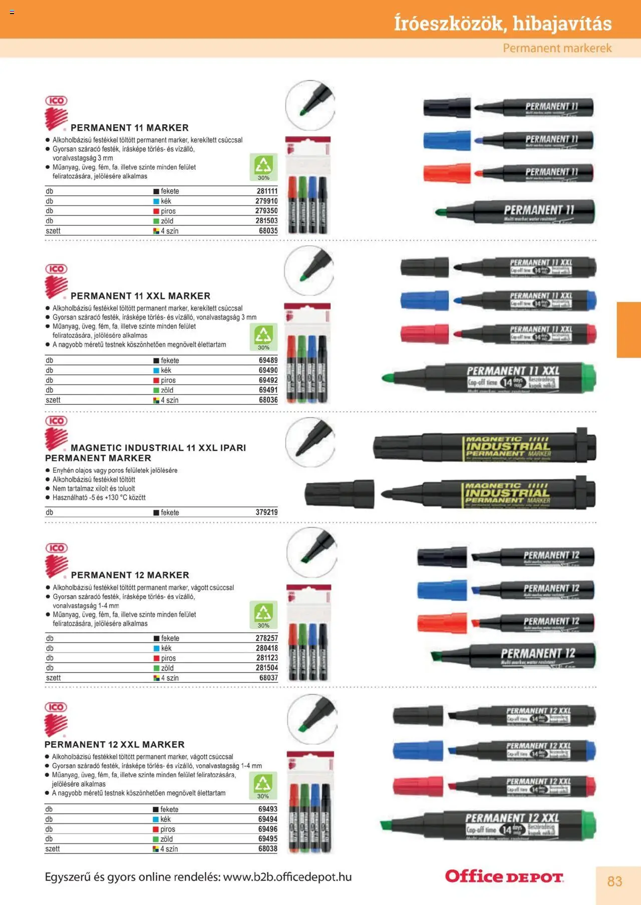 Office Depot akciós ujság - amely érvényes a következő dátumtól: 10.04.2025 | Oldal: 83