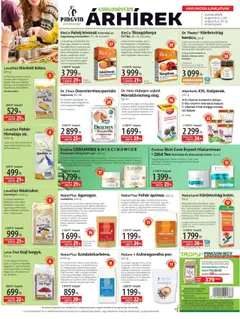 Pingvin Patika akciós ujság - amely érvényes a következő dátumtól: 01.08.2025 | Oldal: 2 | Termékek: Méz, Quinoa, Fahéj, Italpor