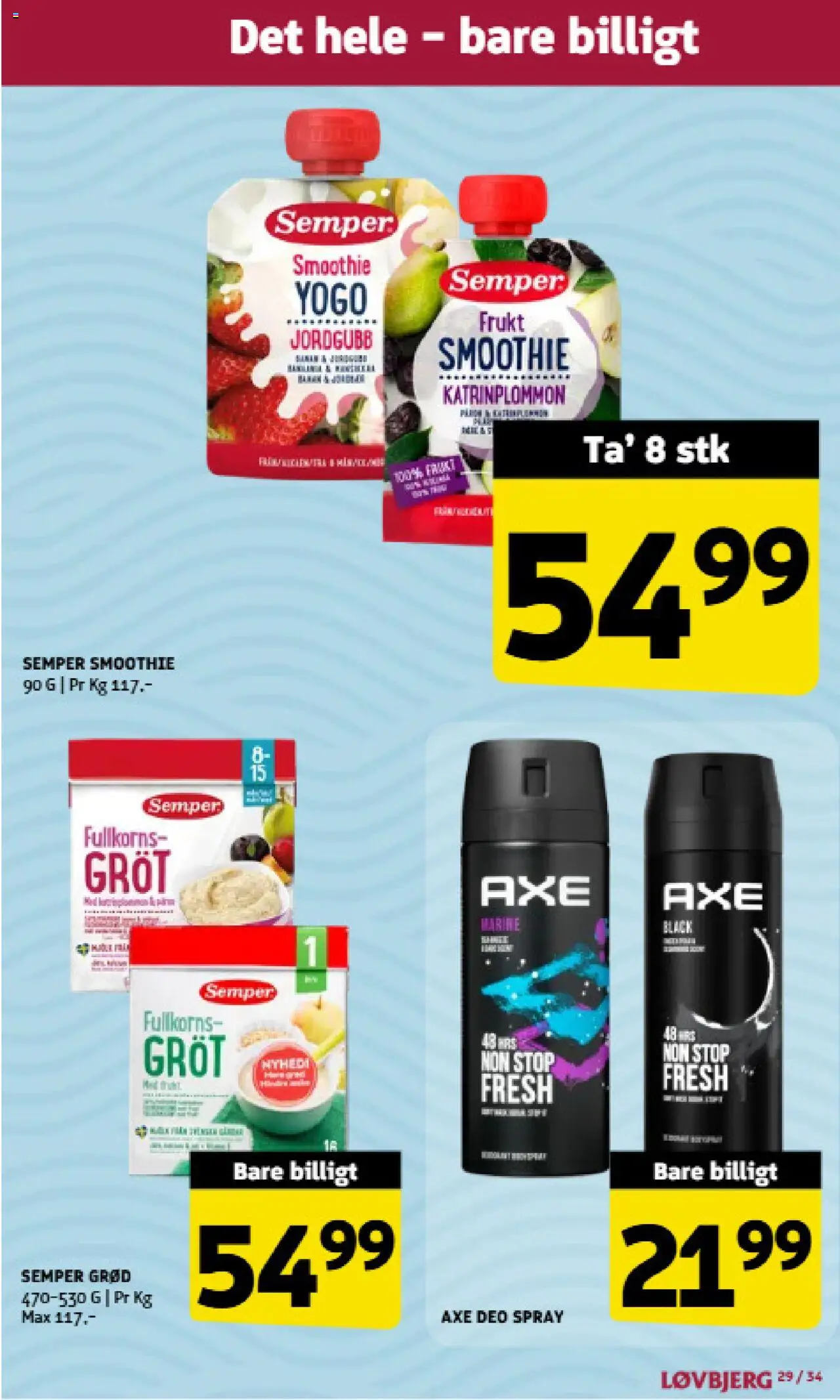 Løvbjerg Tilbudsavis gyldig fra 22.08.2025 | Side: 29 | Produkter: Smoothie