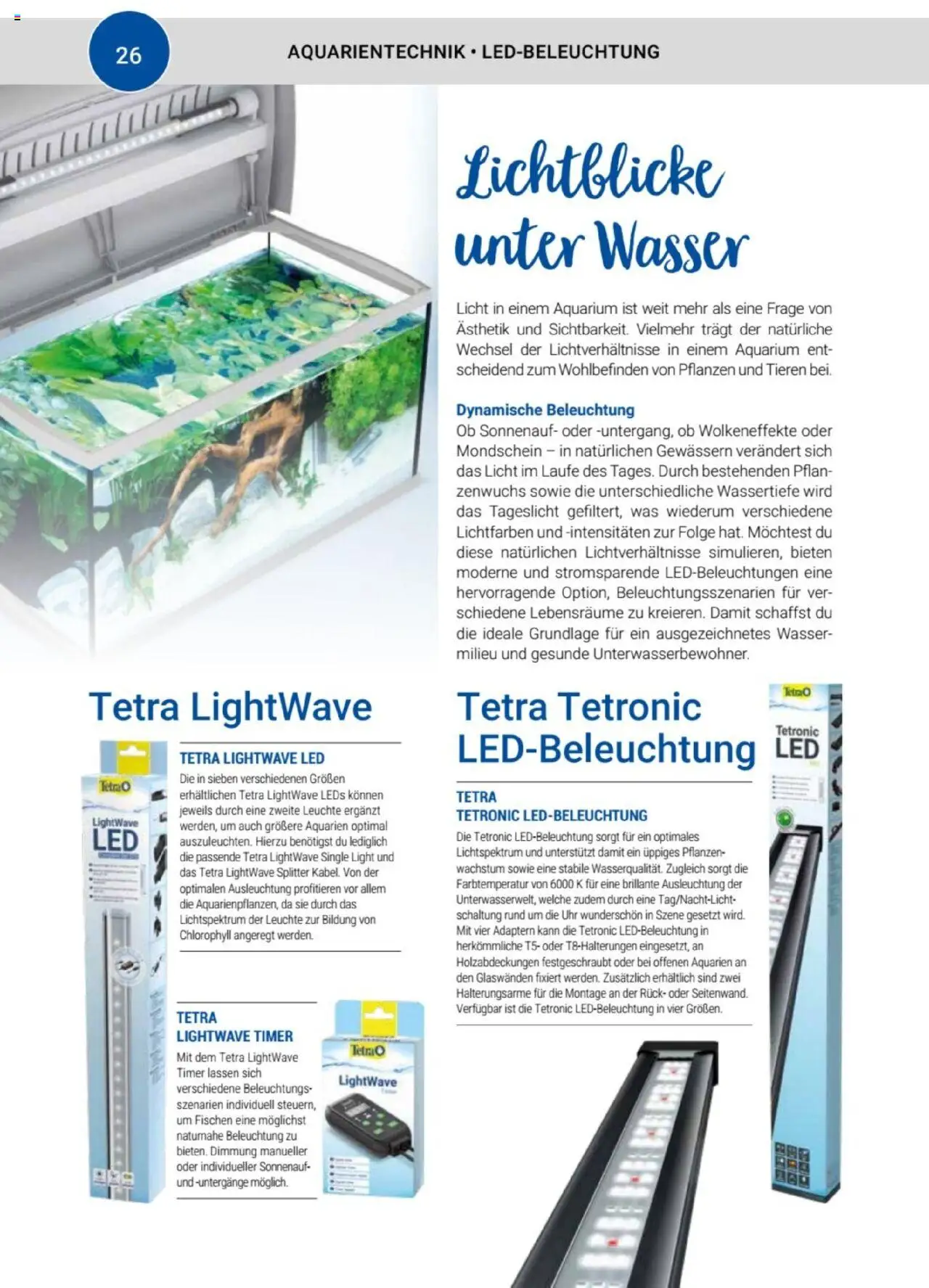 zookauf Themenkatalog Aquaristik – gültig ab 01.10.2025 | Seite: 26 | Produkte: Wasser, Uhr