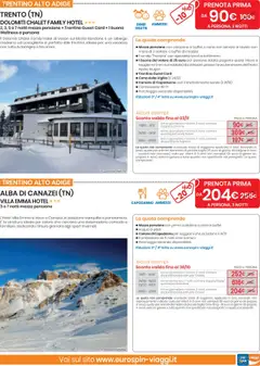 Anteprima del volantino Eurospin Viaggi Sud catalogo valido a partire dal 04.10.2025 | Pagina: 5 | Prodotti: Acqua, Culla, Letto, Tavolo