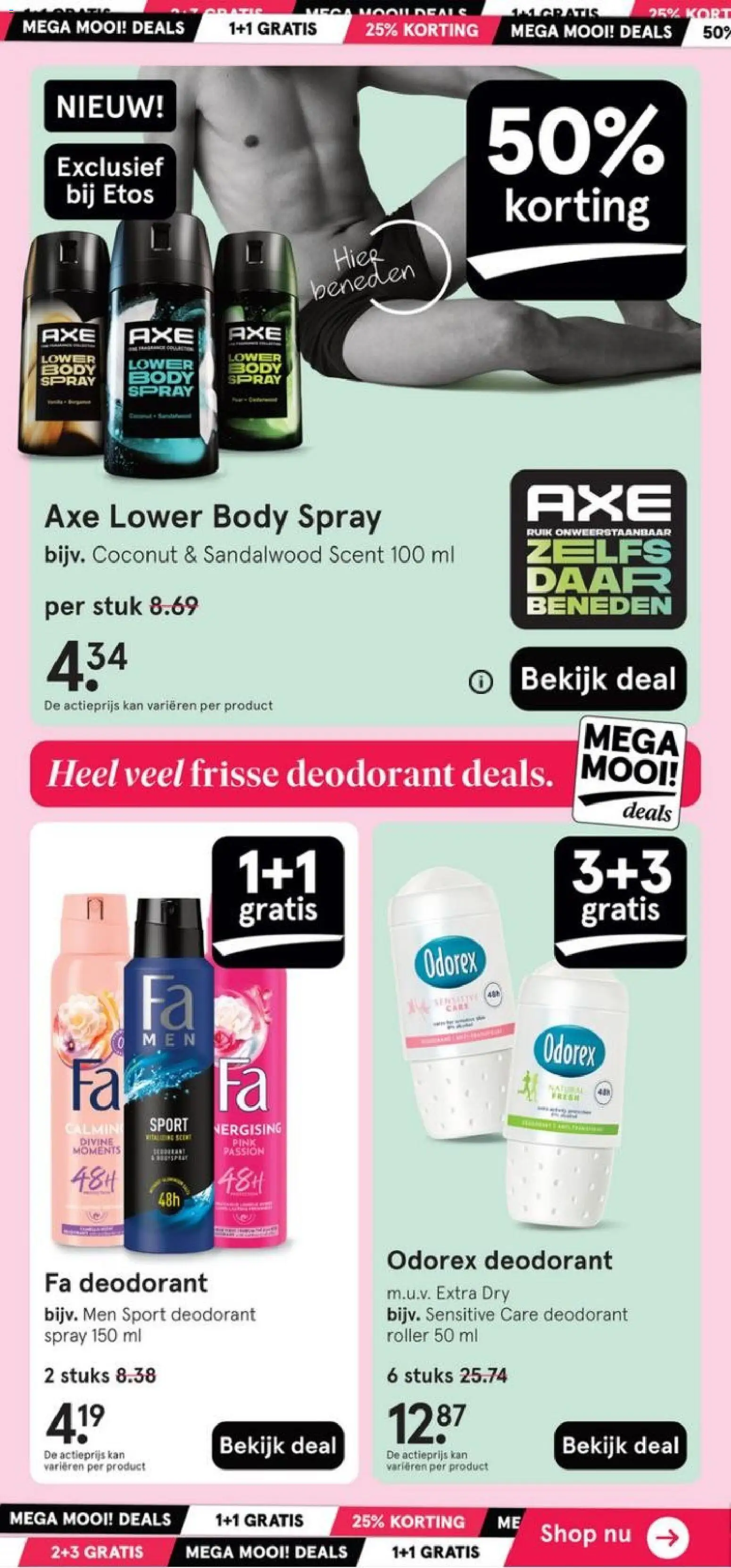 {H1} | Pagina: 6 | Producten: Deodorant, Kan