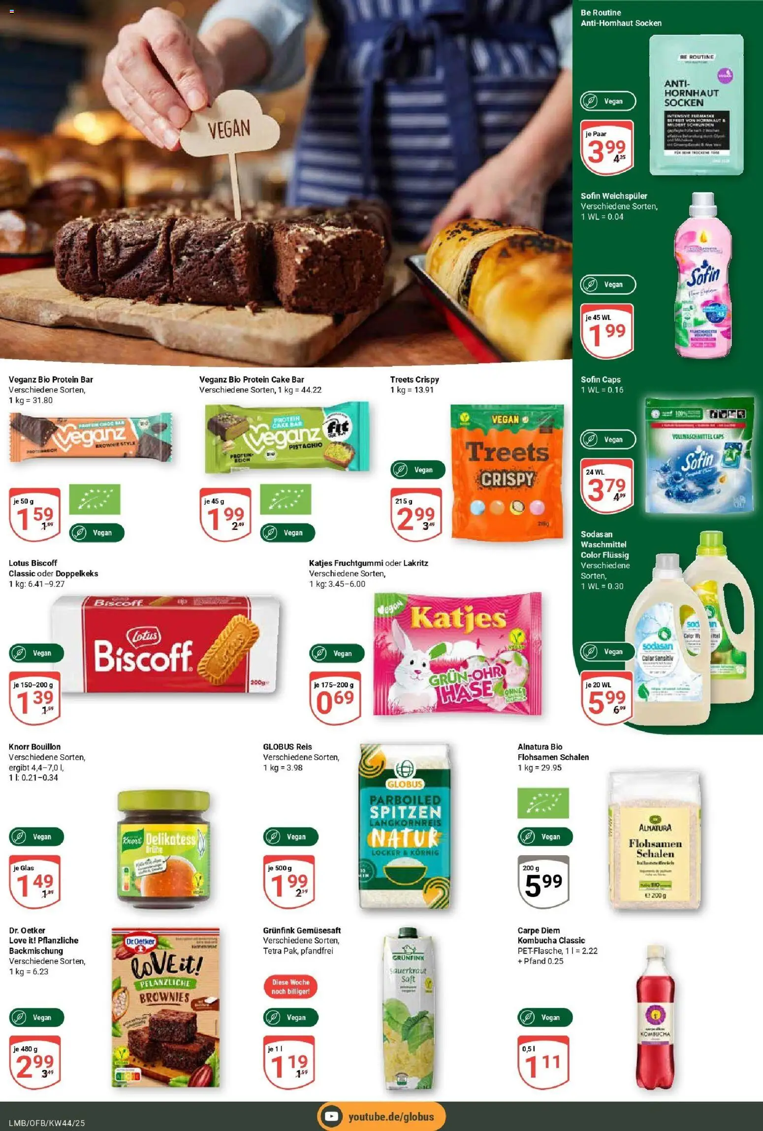 Globus prospekt Limburg	 – gültig ab 26.10.2025 | Seite: 16 | Produkte: Knorr, Weichspüler, Waschmittel, Saft