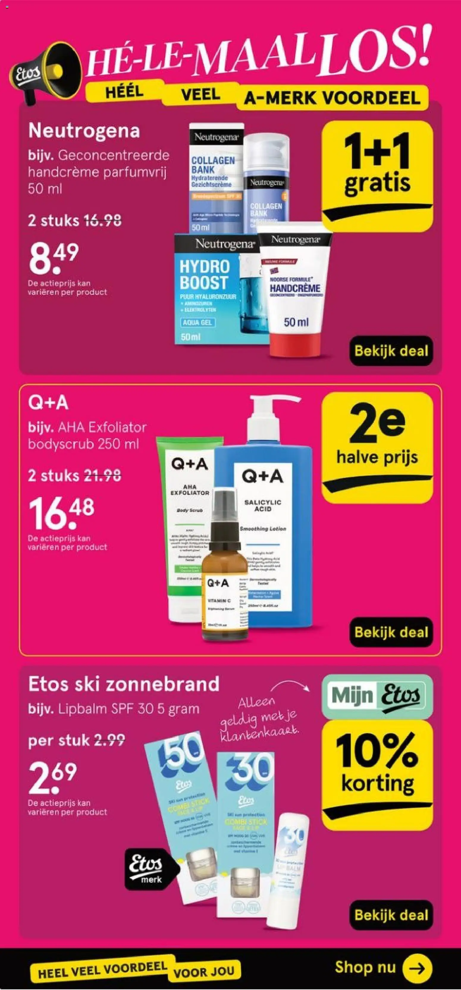 {H1} | Pagina: 18 | Producten: Kan, Bank, Gel, Boost