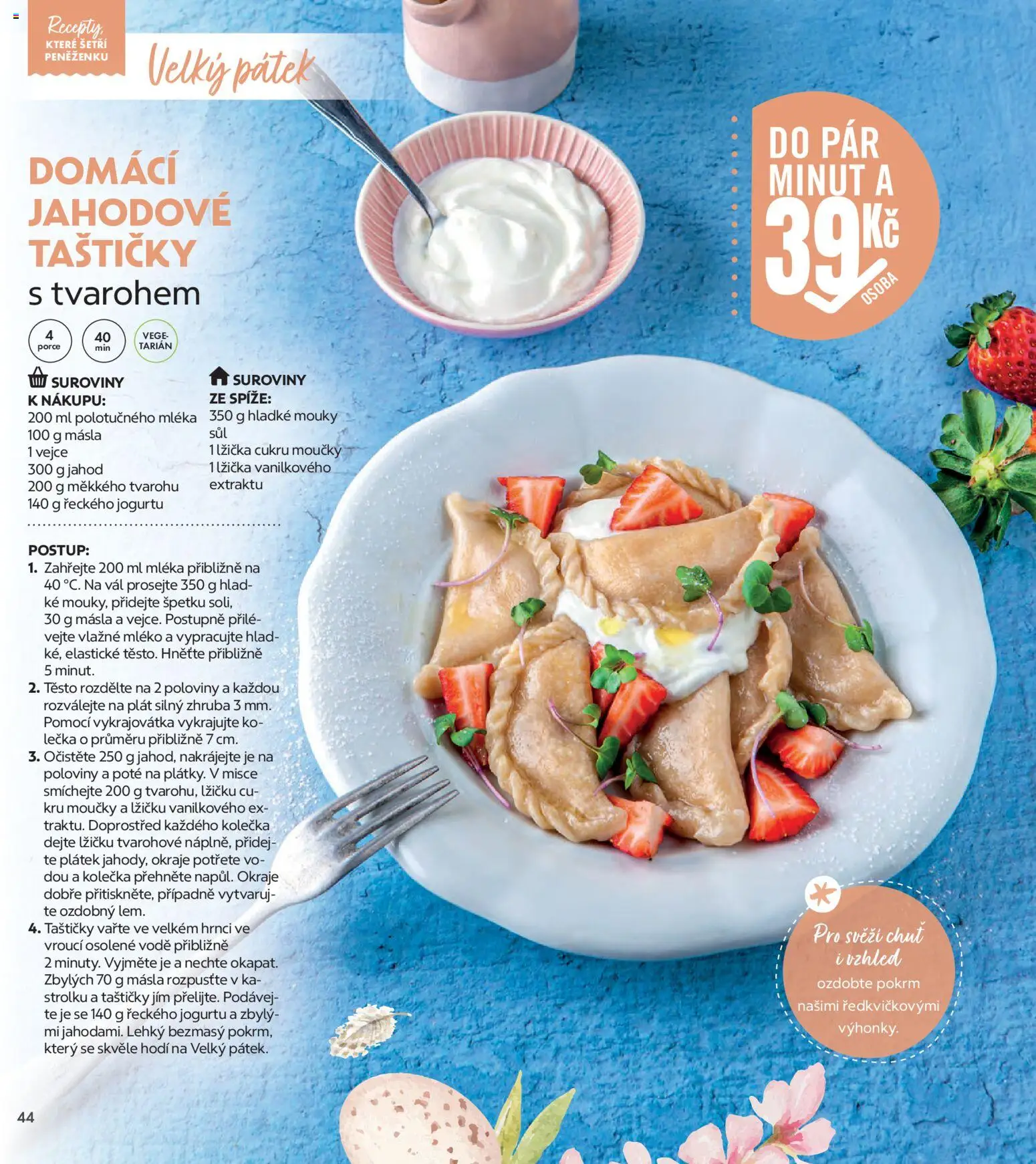 Albert magazín od 01.03.2026 | Strana: 44 | Produkty: Vál, Mléko, Vejce, Těsto