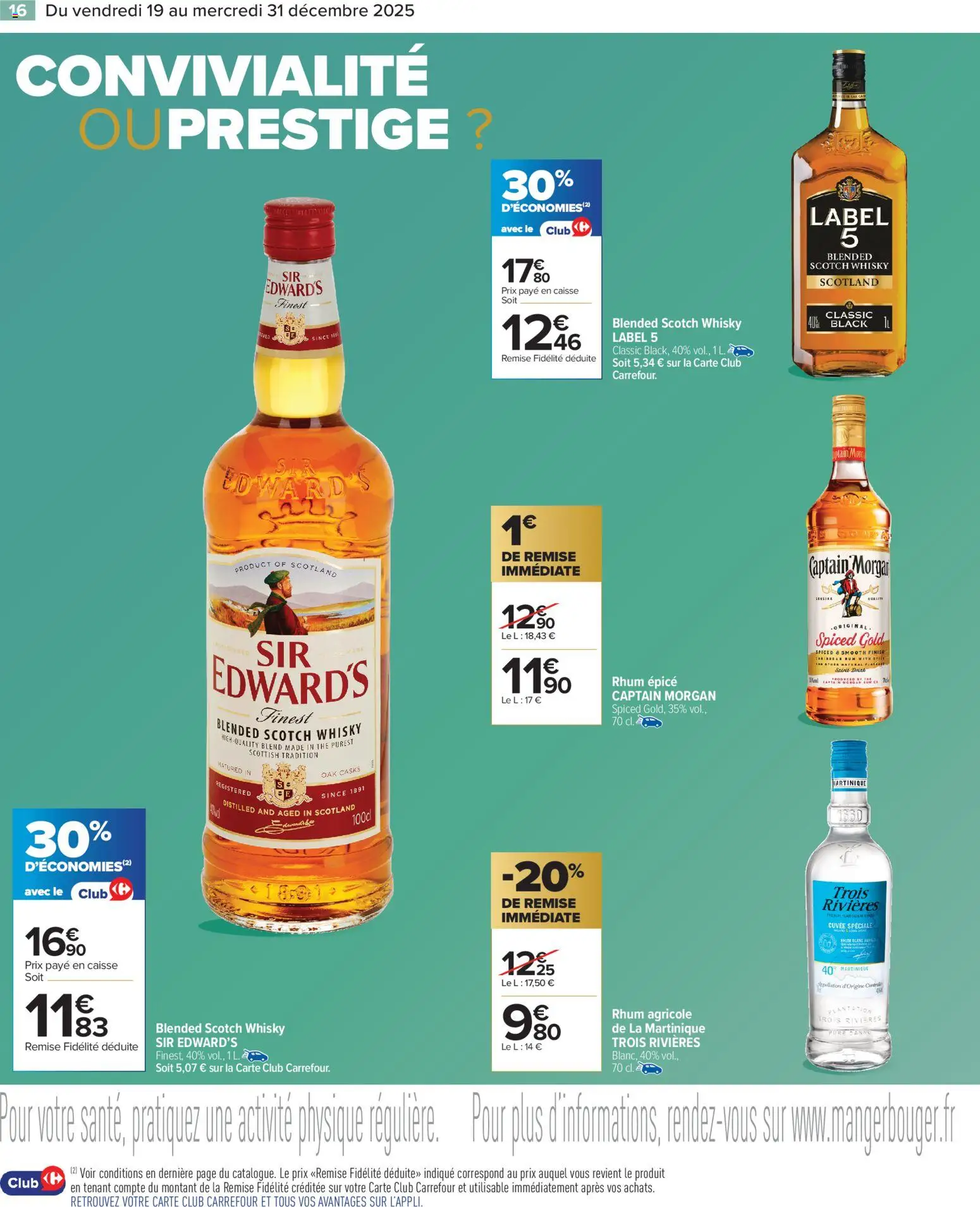 {H1} | Page: 18 | Produits: Whisky, Rhum, Captain Morgan, Thé