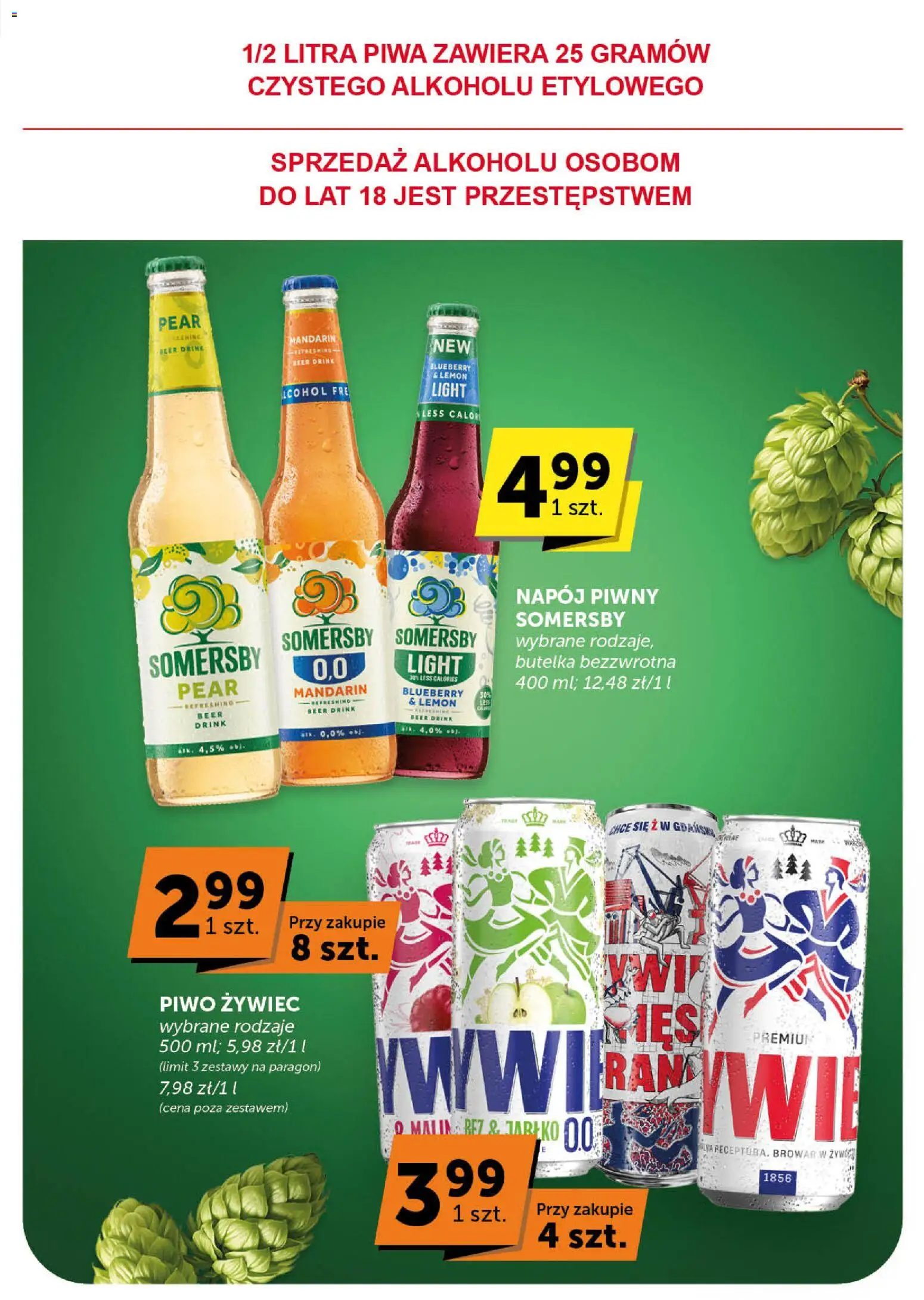 ABC Gazetka od 13.11.2025 | Strona: 41 | Produkty: Piwo, Somersby