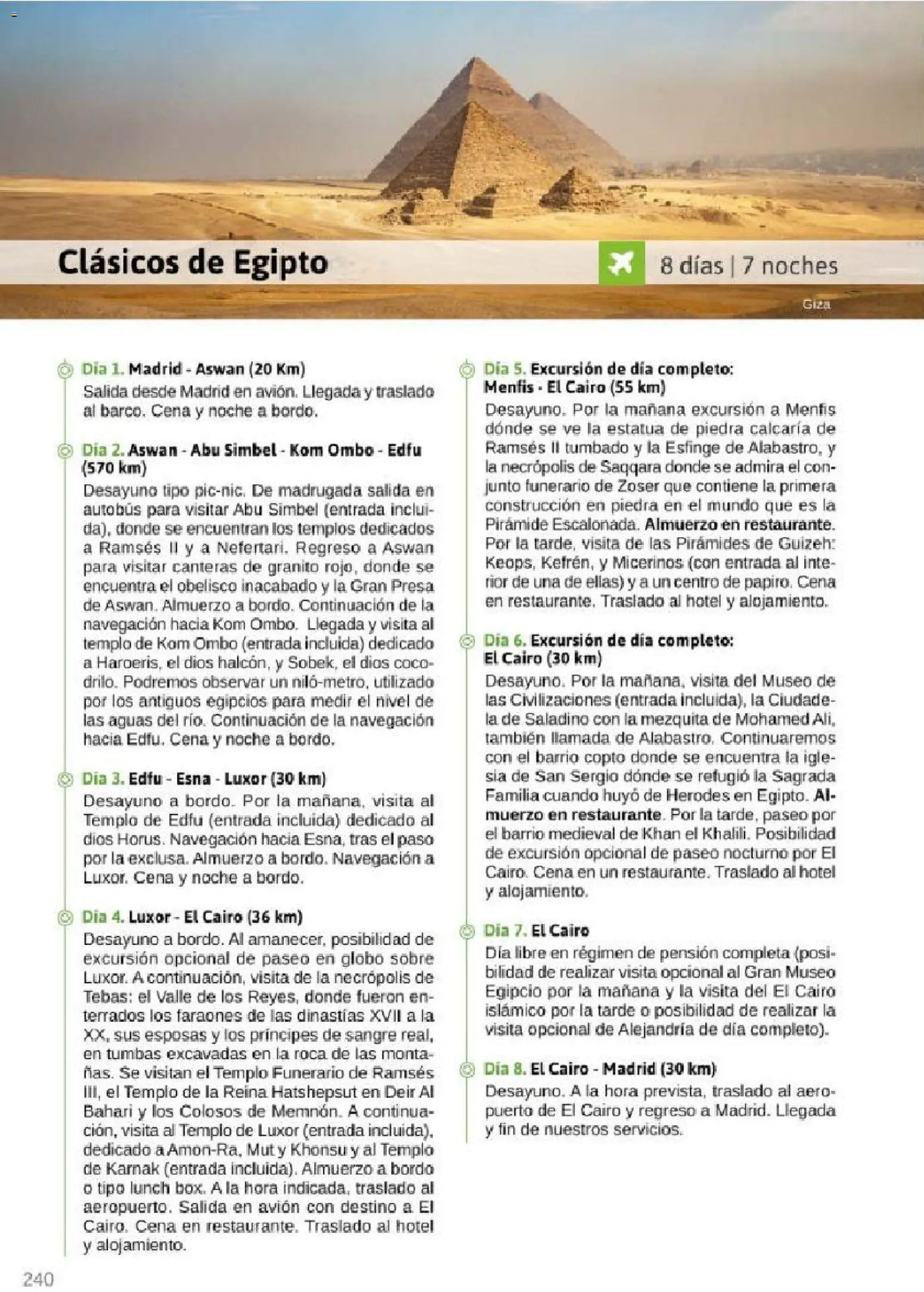 Viajes El Corte Inglés Rutas Culturales de la Comunidad de Madrid │ válido desde el 01.04.2026 | Página: 240 | Productos: Τυρόπιτα, Navegación