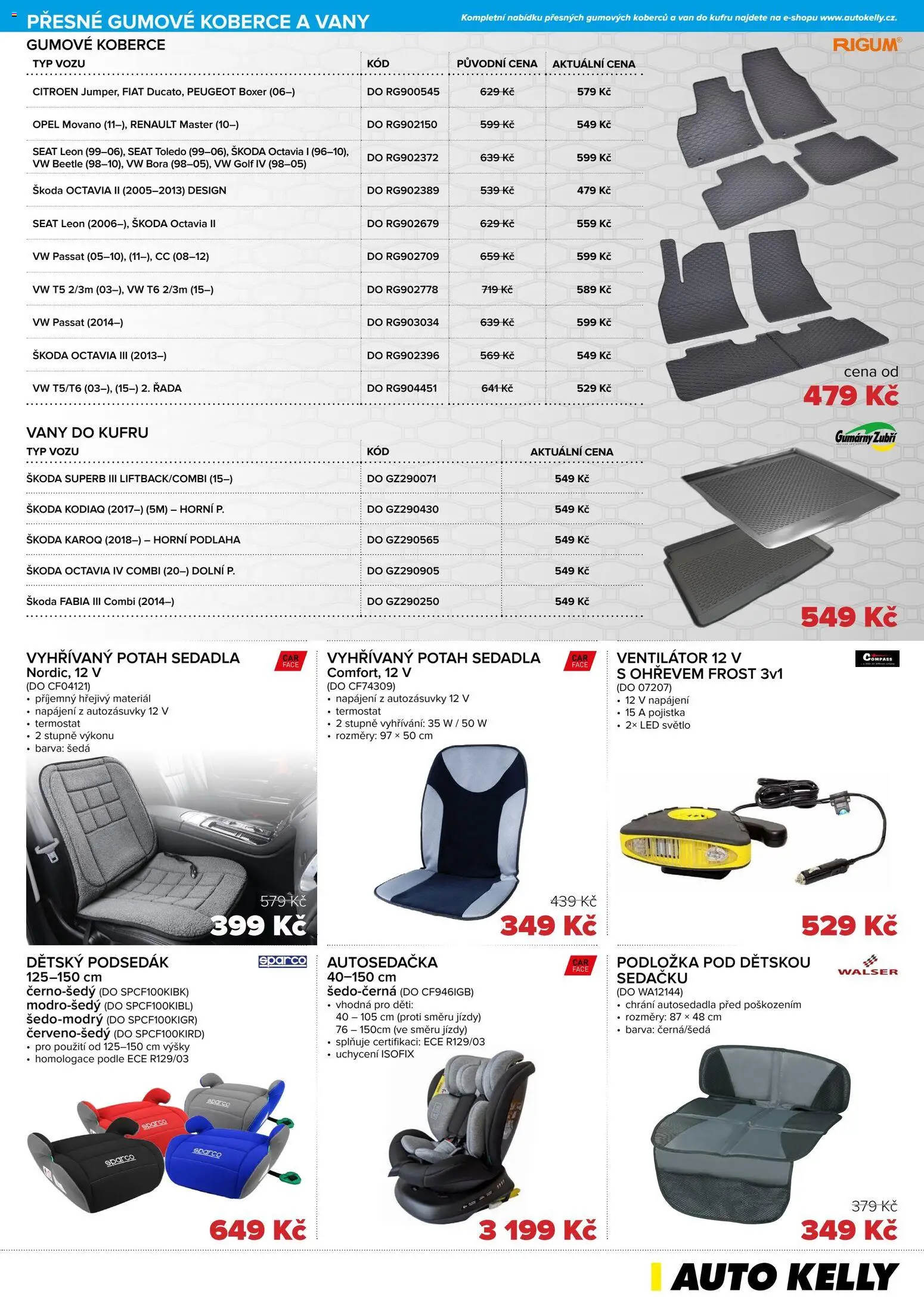 Auto Kelly leták od 06.01.2026 | Strana: 3 | Produkty: Ventilátor, Koberce, LED, LED světlo