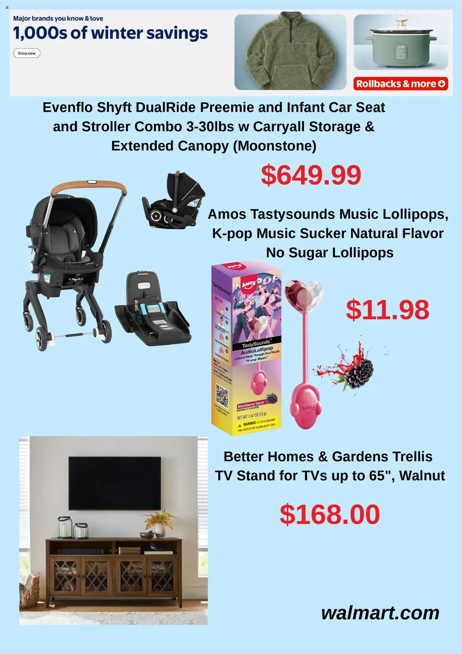 Walmart Catalogue valid from 21.01.2026 | Page: 6 | Products: Sugar, Tv, Wc sjedalo