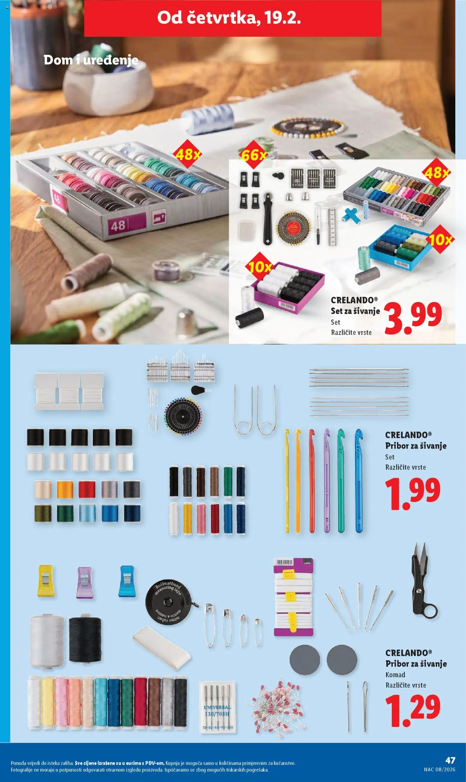 Lidl katalog | vrijedi od 16.02.2026 | Stranica: 47