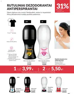 AVON leidinys galioja nuo 01.01.2026 | Puslapis: 167 | Prekių: Rutulinis dezodorantas, Dezodorantas, Antiperspirantas