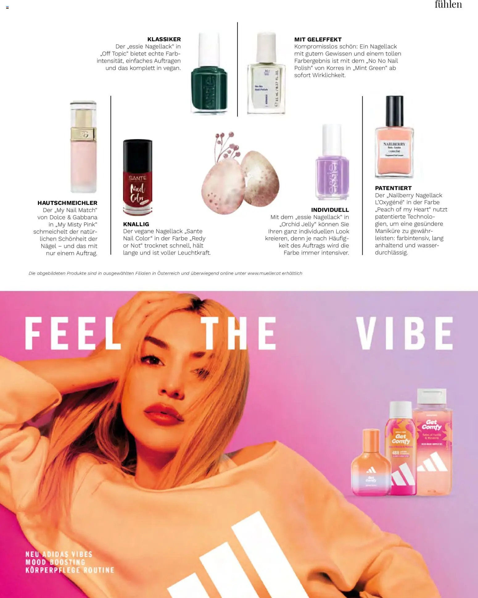 Müller Magazine Lifestyle 2/26 gültig ab 01.03.2026 | Seite: 41 | Produkte: Wasser, Nagellack