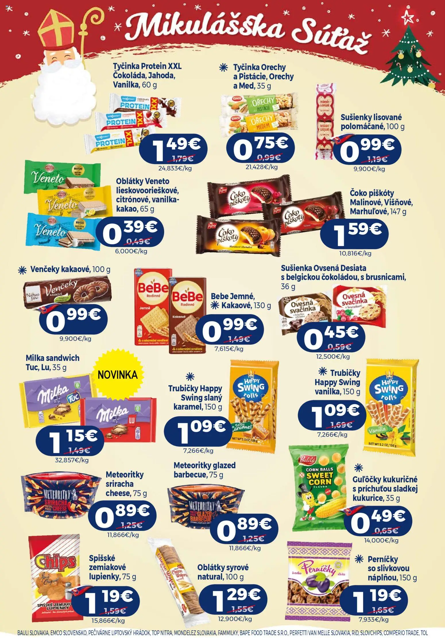 Nové Milk Agro akcie – leták je platný od 26.11.2025 | Strana: 10 | Produkty: Protein, Orechy, Milka