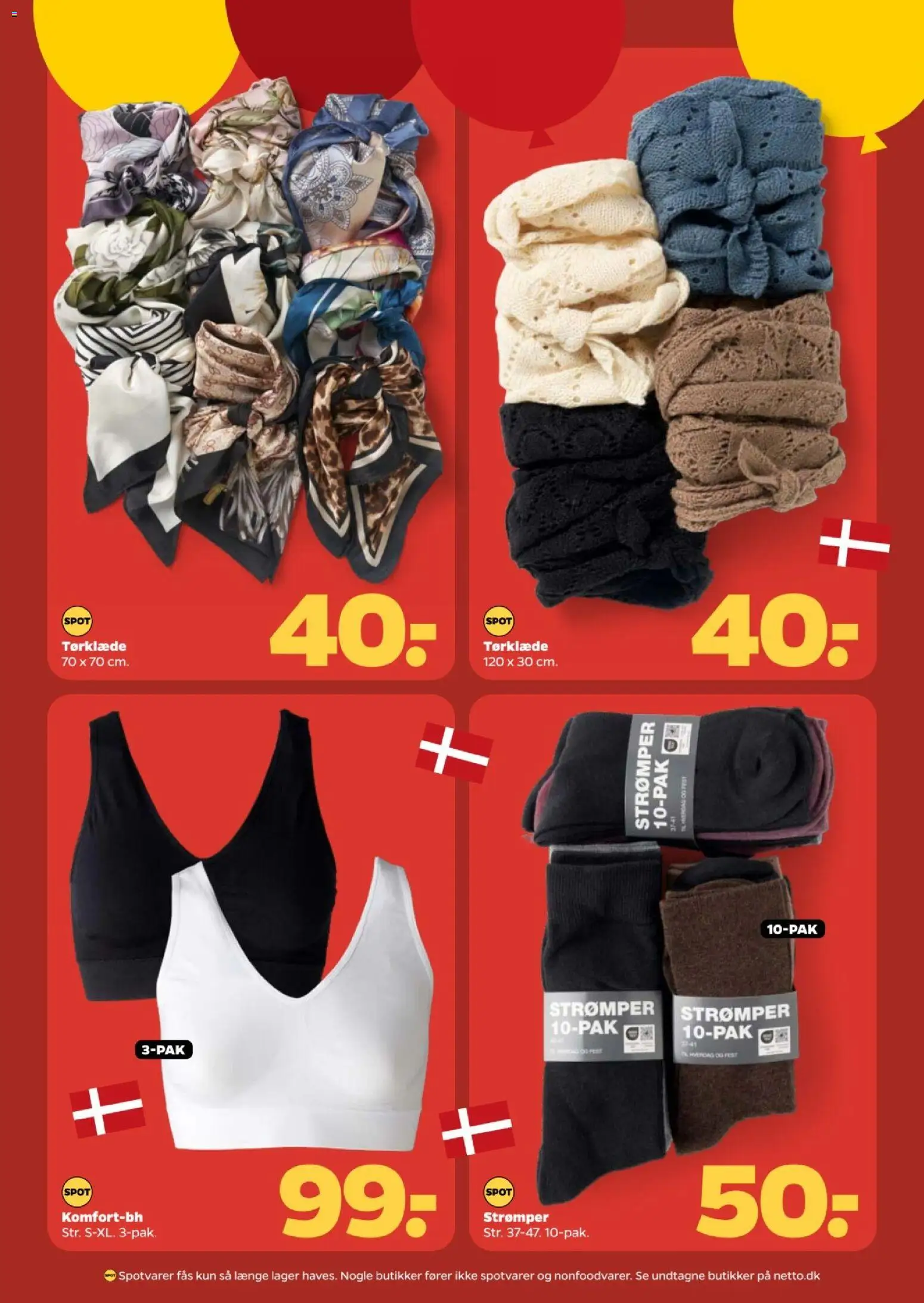 Netto tilbudsavis – gyldig fra 21.02.2026 | Side: 34 | Produkter: Strømper