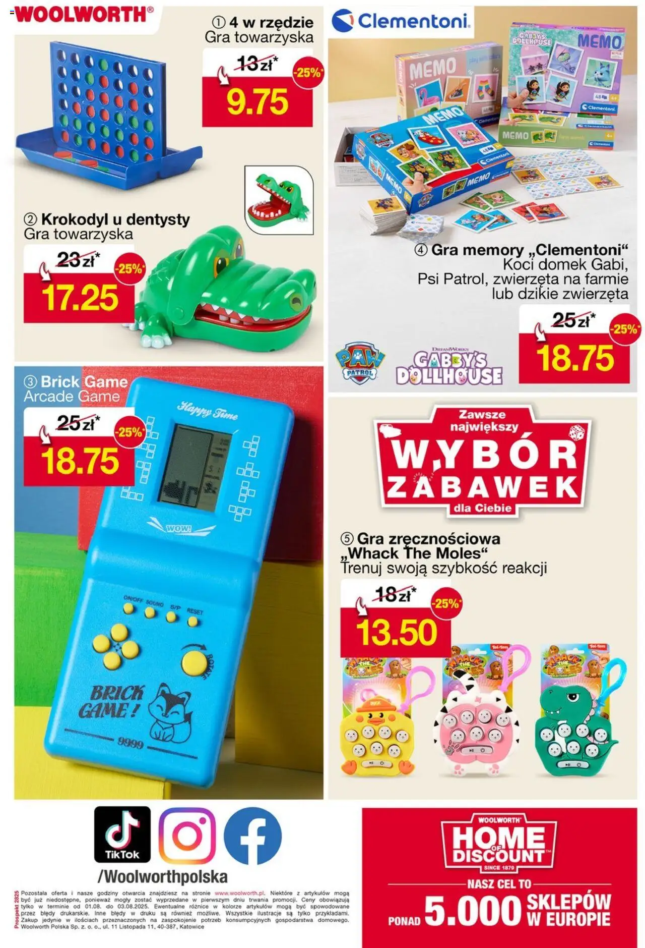 Woolworth Gazetka od 01.08.2025 | Strona: 17 | Produkty: Gra