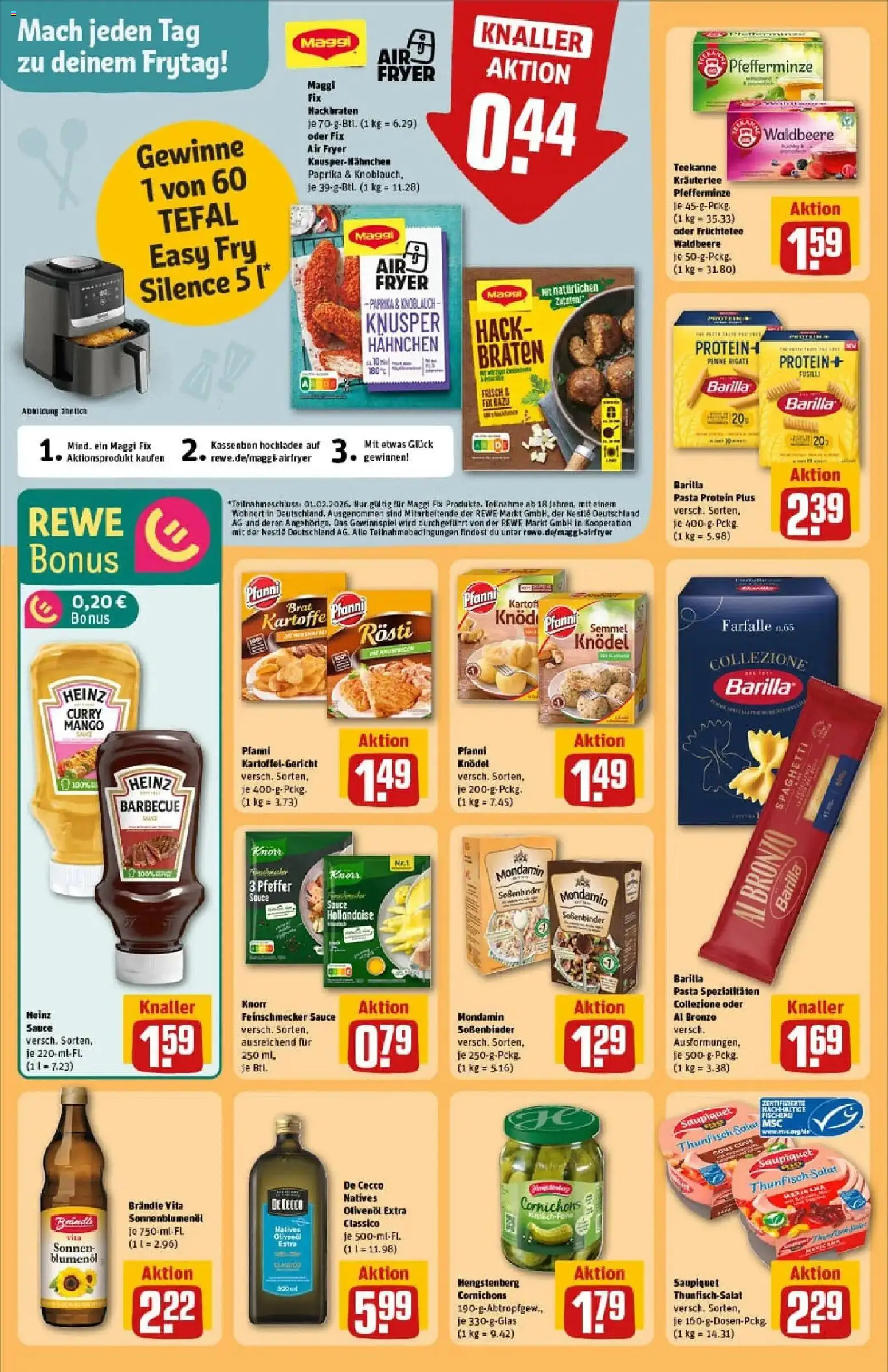 Rewe prospekt Bergneustadt	 – gültig ab 11.01.2026 | Seite: 24 | Produkte: Barilla, Paprika, Knoblauch, Salat